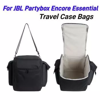 Чехол для переноски динамика с плечевым ремнем, застежкой-молнией, большой емкости, водонепроницаемый, портативный