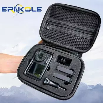 Чехол для переноски DJI Action 5 Pro Mini Handbag Компактная сумка Защитный бокс для DJI Osmo Action 4 3 Чехол для хранения Аксессуары для камеры