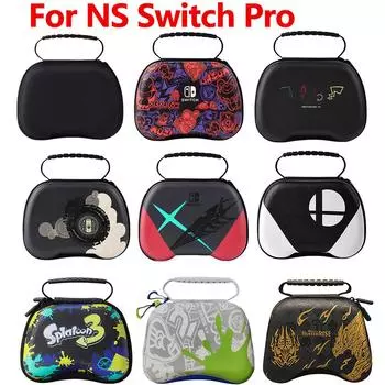 Чехол для переноски EVA для Switch Pro, сумка с ручкой для хранения, противоударный защитный чехол для NS Switch Pro/PS4 PS5/XBox One/GAMESIR G7