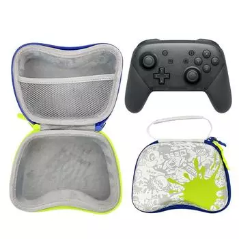 Чехол для переноски EVA, сумка для хранения, ударопрочный дорожный чехол, встроенная эластичная лента, жесткий чехол для геймпада серии PS5/Xbox