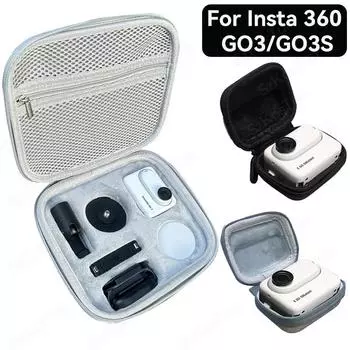 Чехол для переноски Insta 360 GO 3S/GO 3, сумка для хранения, переносная сумка, чемодан для Insta360 GO 3S, защитные дорожные аксессуары Small