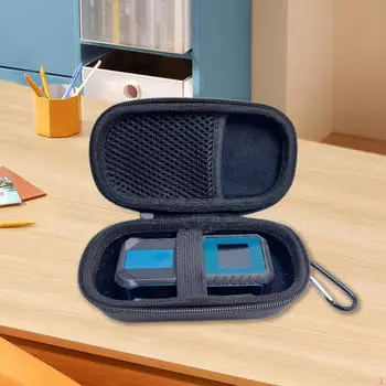 Чехол для переноски из твердого материала EVA с защитой на молнии, ударопрочный, портативный для электронных аксессуаров