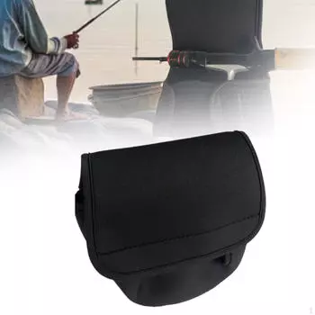Чехол для переноски катушки Baitcasting для защиты рыбалки L 19cmx31cm