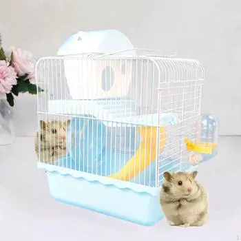 Чехол для переноски мелких животных 9.06 x6.69 x11.81 для хомяка и белки коричневый