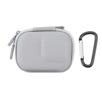 Чехол для переноски, полуоткрытый чехол для хранения, чехол из искусственной кожи для Osmo Action 3 4 Gopro9 D чёрный