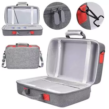 Чехол для переноски PS5 Slim, защитный чехол от царапин с плечевым ремнем, переносная сумка для хранения контроллера консоли PS5 Slim