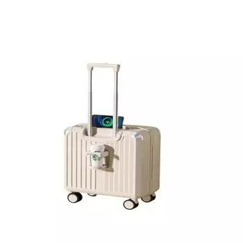 Чехол для переноски с USB-портом, сумка для переноски с чашкой, сверхскрытый крючок, 360-градусная зарядка, двойной, оснащен TSA, для школьных и вечерних поездок в небольшие командировки, 41 см x