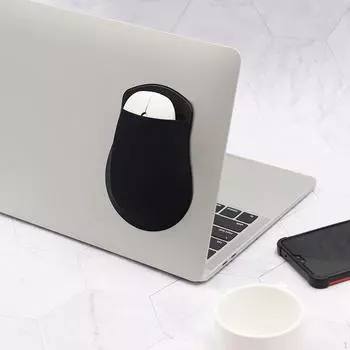 Чехол для переноски внешнего держателя ноутбука, защитный мягкий гибкий задний органайзер серый