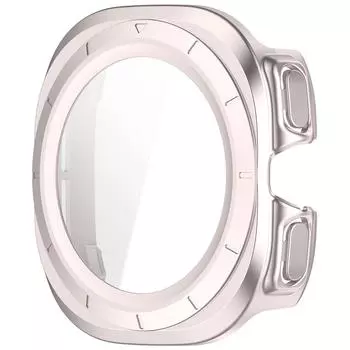 Чехол для ПК-часов, полезный матовый для Samsung Galaxy Watch Ultra 7 47 мм, аксессуары Ivory White Smooth