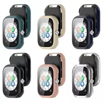 Чехол для ПК-часов с защитной рамкой из закаленного стекла, защитный экран для часов от падений и царапин для часов Honor Choice Haylou зелёный