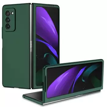 Чехол для ПК с защитой от отпечатков пальцев для Samsung Galaxy Z Fold 2 3 Fold4 Fold 4 Fold3 Fold2 5g Нескользящие чехлы для мобильных телефонов for samsung Z Fold 3 чёрный