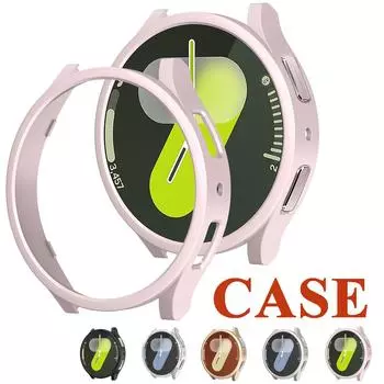 Чехол для ПК Samsung Galaxy Watch 7 40 мм 44 мм Аксессуары Полая рамка Защитный жесткий бампер Galaxy Watch 7 44mm прозрачный