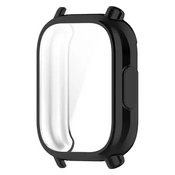 Чехол для ПК + стекло для Xiaomi Watch 5 Active Anti-Scratch Film Lite Cover Bumper 5 Watch Screen Prot E4D3 black-for Watch 5 active