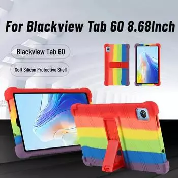 Чехол для планшета Blackview Tab 60, мягкий силиконовый чехол для 8,68 дюйма, Android 13, защитная крышка для планшета Blackview Tab 60 красный