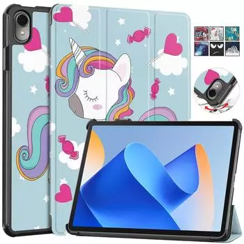 Чехол для планшета, чехол для Huawei MatePad Mate Pad 11 2023, 11 дюймов, откидная подставка, умный чехол для планшета для Huawei MatePad 11 2023, чехол для детей for Matepad 11 2023 чёрный