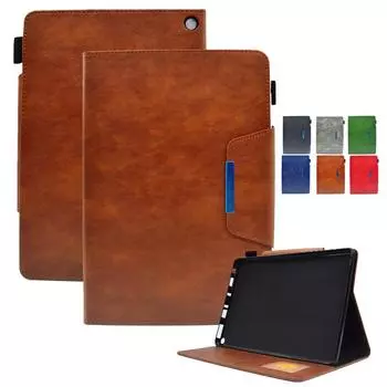 Чехол для планшета Fire Max 11, чехол 2023, откидная подставка из искусственной кожи, бизнес-фолио, умный чехол для Funda Fire Max11 Max 11, чехол for Fire Max 11 чёрный