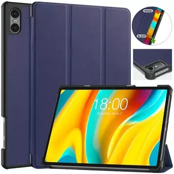 Чехол для планшета Funda для Teclast T50 Pro, чехол 11 дюймов, 2023, магнитный флио-подставка из искусственной кожи для Teclast T 50 Pro, 11 дюймов, чехол для планшета Eleven чёрный
