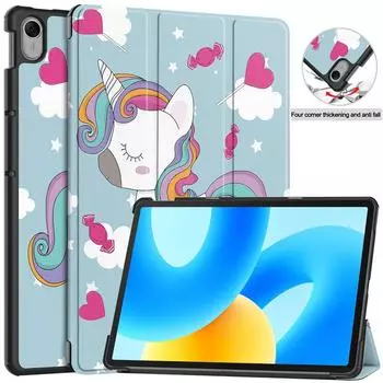 Чехол для планшета Huawei MatePad 11,5 2023, чехол, складная магнитная откидная подставка для Huawei MatePad 11, 5-дюймовый чехол для планшета BTK-W00 BTK-W09 Matepad 11.5 2023 миндальный