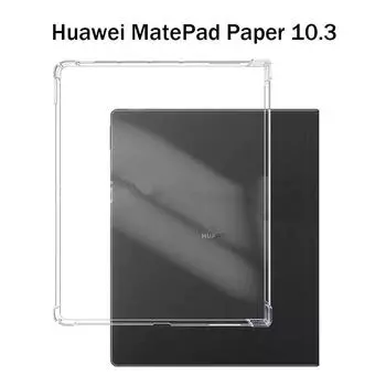 Чехол для планшета Huawei matepad paper 10,3 2022, силиконовый мягкий чехол из ТПУ, чехол для подушки безопасности, прозрачный защитный чехол, чехол для HMW-W09 Matepad Paper 10.3 чистый