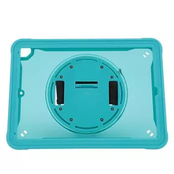 Чехол для планшета IOS Tablet Air2 Pro 9.7 2017 2018 с плечевым ремнем и ручным ремнем на 360 градусов светло-синий