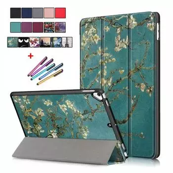 Чехол для планшета Ipad 10,2 2019 2020, чехол для планшета 7-го 8-го поколения, складной кожаный смарт-чехол для Coque Ipad Pro 10,5, чехол для Ipad Air 3 for Ipad Air 3 2019 чёрный