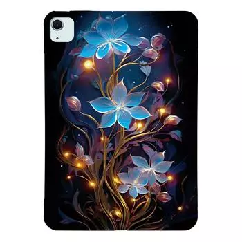 Чехол для планшета iPad Air 11 (2025)/(2024)/Воздух (2022)/(2020) Тонкий мягкий чехол из ТПУ с печатью Small Lantern Flower
