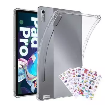 Чехол для планшета Lenovo Tab P11 Pro 2022 2021 11,0 11,5 11,2 Gen1 Gen2 Подушка безопасности Все включено Защитный силиконовый мягкий чехол P11 2022 Pro 11.2 Glass чистый