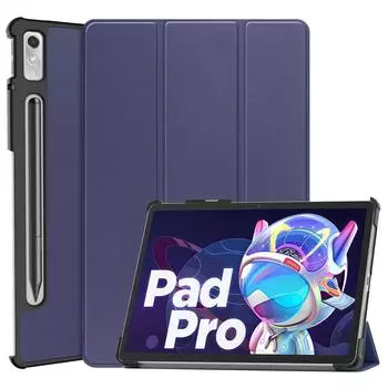 Чехол для планшета Lenovo Xiaoxin Pad Pro 2022, тонкий чехол Folio, легкий жесткий защитный чехол с многоугольной подставкой Lenovo Xiaoxin Pad Pro чёрный