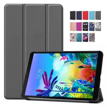 Чехол для планшета LG G Pad GPad 5, чехол 10, 1 дюйм, LM-T600L, складная кожаная подставка, магнитный чехол для LG GPad5, 10,1 дюйма, детский чехол для планшета for Lg g Pad 5 10.1 чёрный