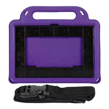Чехол для планшета, противоударный чехол, подходит для Fire HD 88 Plus 2020, детский защитный чехол, фиолетовый фиолетовый