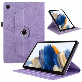 Чехол для планшета с поворотом на 360 градусов для Samsung Galaxy Tab A9 A9 +, чехол 8,7, 11 дюймов, 2023, чехол с тиснением под дерево, чехол для Galaxy Tab A9, чехол для планшета
