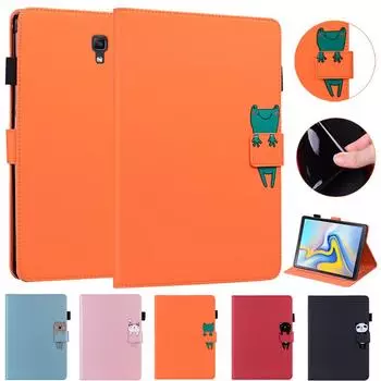 Чехол для планшета Samsung Galaxy Tab A SM T590, чехол 2018, мягкий чехол из ТПУ с рисунком милого кота и панды для Samsung Galaxy Tab A 10 5 2018, чехол Sm-t595 чёрный