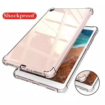 Чехол для планшета Samsung Galaxy Tab A 10,1 2019, противоударный силиконовый прозрачный чехол из ТПУ для T510 T515 SM-T510/T515, чехол