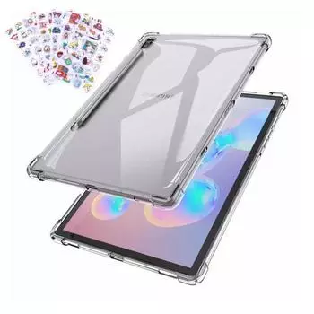 Чехол для планшета Samsung Galaxy Tab S8 S9 ultra 14,6 SM-X910 2023, мягкий чехол из ТПУ Tab S9 S8 S7 11 дюймов FE Plus 12,4 дюйма, чехол Tab S9 11 inch чистый