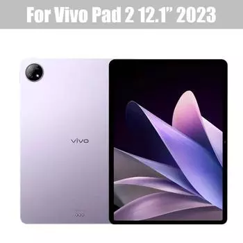 Чехол для планшета VIVO Pad 2 12,1 2023, прозрачный силиконовый мягкий чехол из ТПУ, защитная подушка безопасности, чехол, устойчивый к падению For VIVO Pad 2 12.1 прозрачный