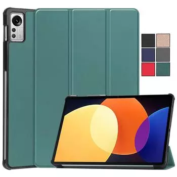 Чехол для планшета Xiaomi Pad 5 Pro 12,4, чехол с откидной подставкой, противоударный жесткий чехол из ПК, чехол для планшета Xiaomi Mi Pad MiPad 5 Pro, чехол с автоматическим режимом сна/пробуждения for Pad 5 Pro 12.4 чёрный