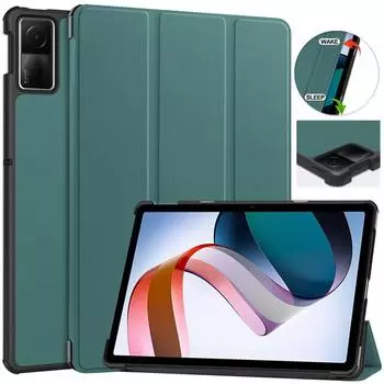 Чехол для планшета Xiaomi Redmi Pad SE Case 2023 Magnetic Tablet Hard Shell Funda для Xiaomi Redmi Red Mi Pad SE 11 Smart Cover Funda Kids Redmi Pad Se 11 Inch миндальный