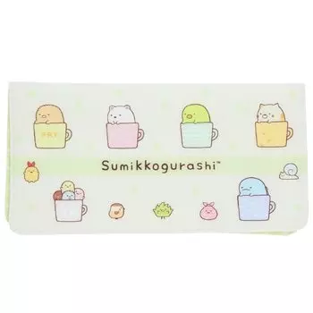 Чехол для плоской маски Sumikko Gurashi, зеленый