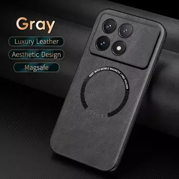 Чехол для POCO X6 Pro 5G, кожаный чехол для телефона Poco X5 Pro 5G, роскошный чехол для Poco F5 M6 5G C65, задняя крышка Poco F5 Pro чёрный