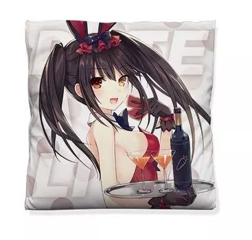 Чехол для подушки Cospa Date A Live Original Version Bunny Girl Kurumi Tokisaki 45 x 45 см Ver. Прибл.