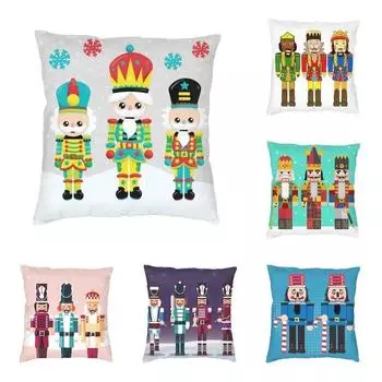 Чехол для подушки для спальни, гостиной, игрушечный солдатик, подушка, диван, модный домашний декор 40x40cm