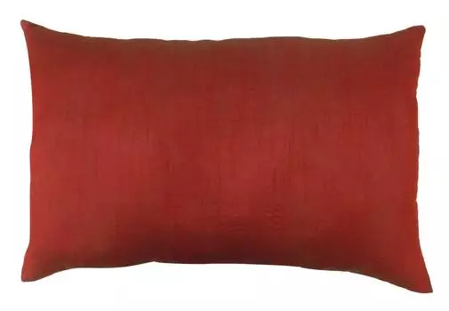 Чехол для подушки Dupion Silk Home D cor Solid Red Pillow Sham Throw — выберите 12 x 16 Inches красный