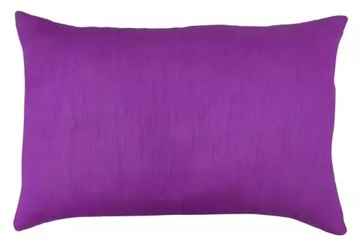 Чехол для подушки Home Dupion Silk Pillow Sham Bed Decor - Выберите 12 x 16 Inches фиолетовый