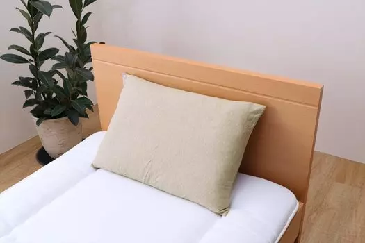 Чехол для подушки Ikehiko Bedding Mine Beige 35 x 50 см Simple Tenjiku Knit New Life можно стирать примерно. #1193840022406