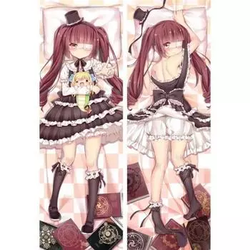 Чехол для подушки из японского аниме «DROPKICK ON MY DEVIL Dakimakura», длинный чехол для подушки, обнимающий тело 34x100cm Peach Skin