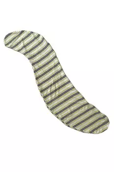 Чехол для подушки Kinku Body с хлопком 115x20 S-образная форма Patio (Ворс, Серый)