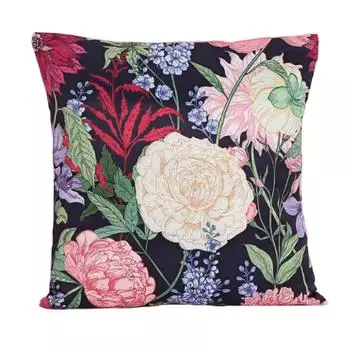 Чехол для подушки KOKO MAISON INC Wild Beauty Polystain | Застежка-клапан | Цифровая печать разноцветный