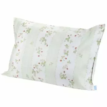 Чехол для подушки nishikawa размером 63X43 см Wedgwood Wild Strawberry Cotton Made in Japan Green PJ07305679G [Nishikawa] 100% зелёный