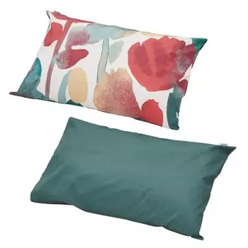 Чехол для подушки nishikawa Совместим с подушками размером 63x43 см. Стирающийся хлопок Finlayson Kumpura. Тип внутреннего чехла: Двусторонний. Сделано в Японии. Вино PJ04240649