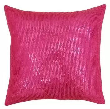 Чехол для подушки с блестками для домашнего декора - выберите размер 12 x 12 Inches маджента